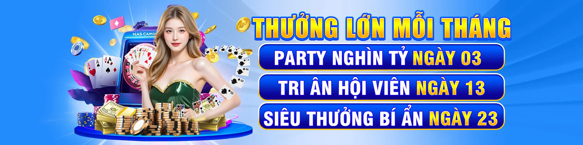 Bàn Baccarat sang trọng với người chia bài trực tiếp, tạo nên bối cảnh sòng bạc chuyên nghiệp